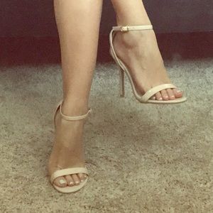 Strappy heels